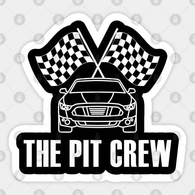 The Pit Crew Birthday Party Car Theme Hosts Sticker by mstory